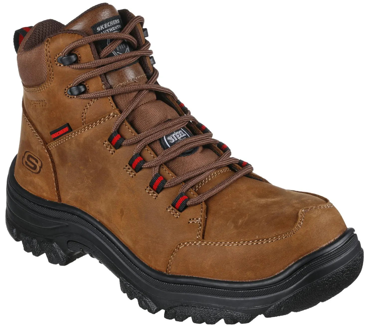 Work & Safety|Lace Up<SKECHERS Work: Burgin - Benafick ST BROWN