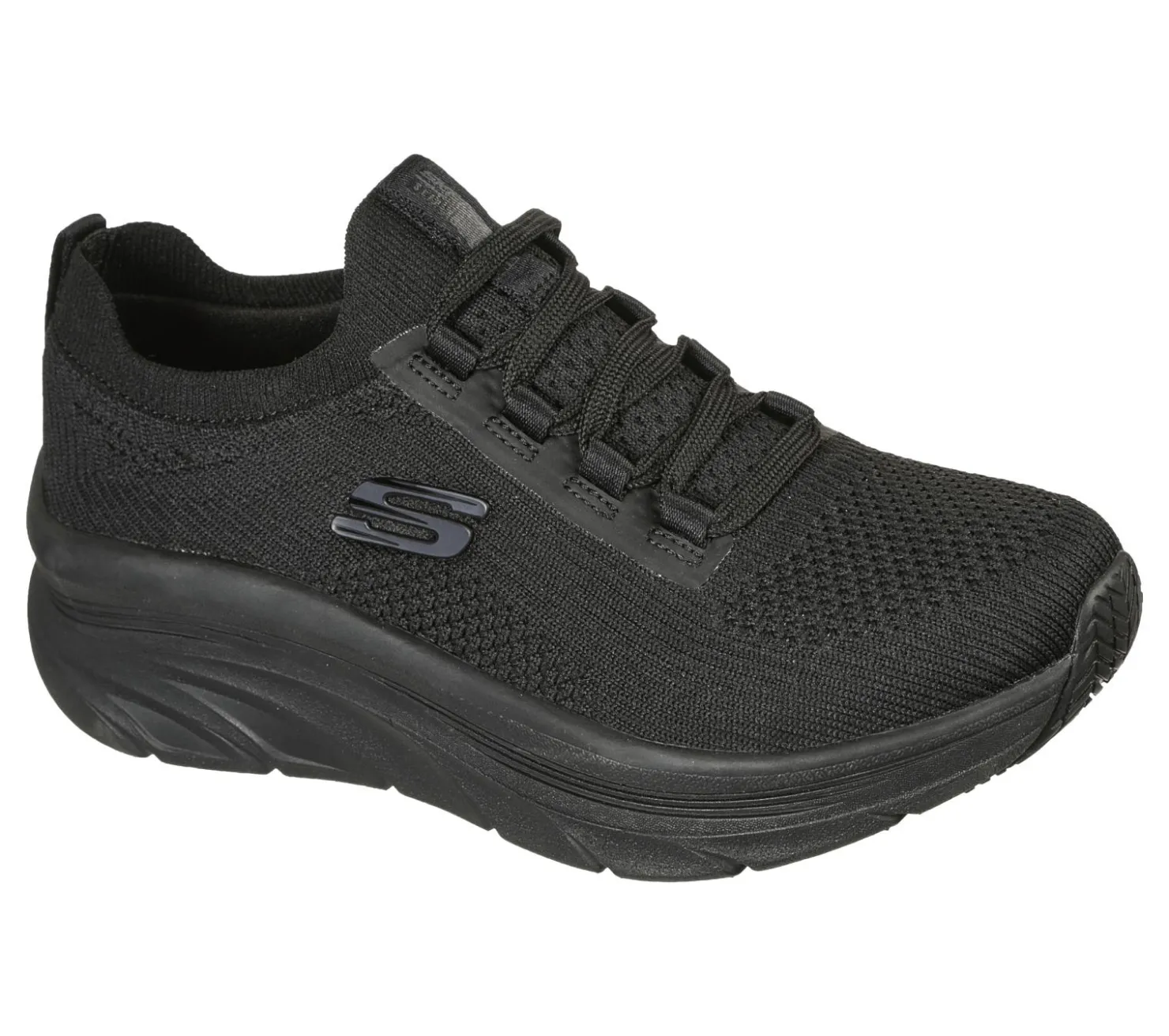 Work & Safety<SKECHERS Work Relaxed Fit: D'Lux Walker SR - Ozema BLACK