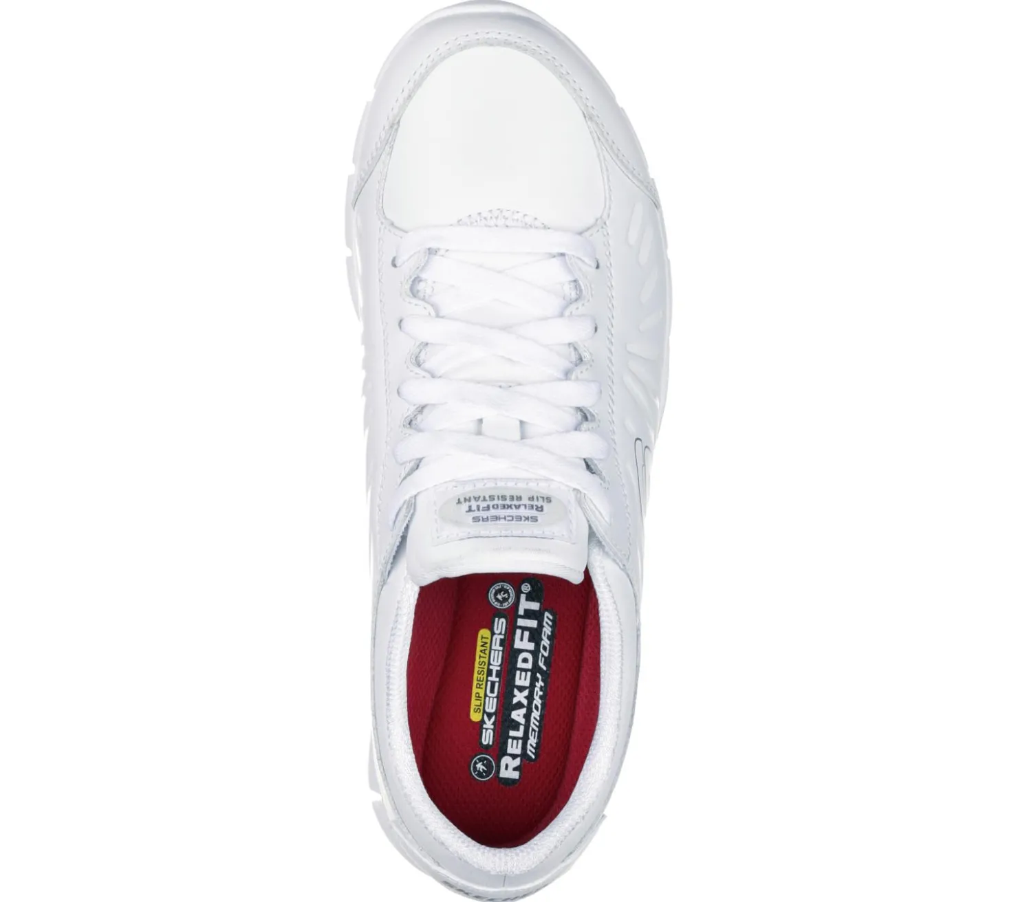 Work & Safety<SKECHERS Work Relaxed Fit: Eldred - Dewey SR WHITE