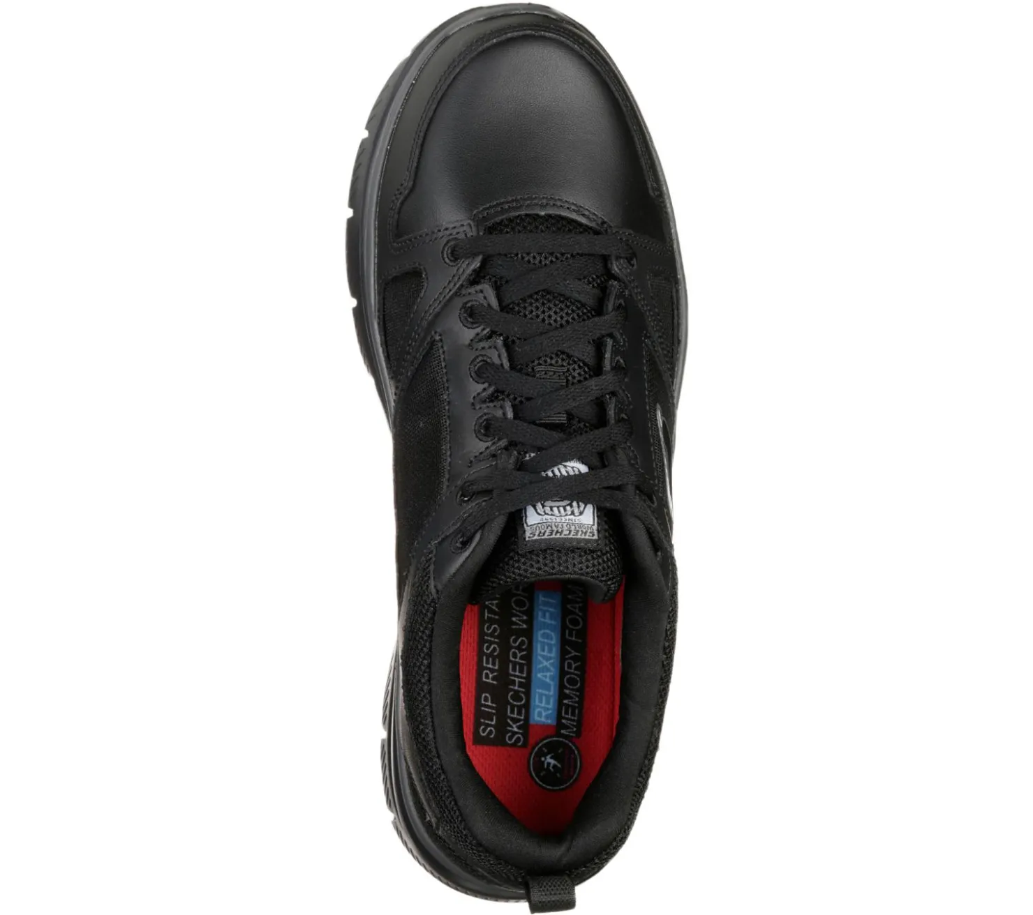 Work & Safety|Lace Up<SKECHERS Work Relaxed Fit: Flex Advantage SR BLACK