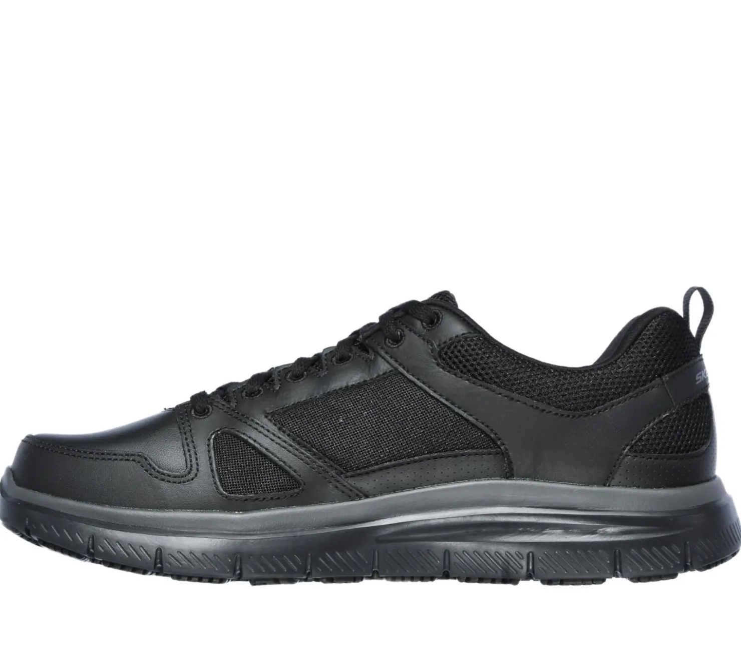 Work & Safety|Lace Up<SKECHERS Work Relaxed Fit: Flex Advantage SR BLACK