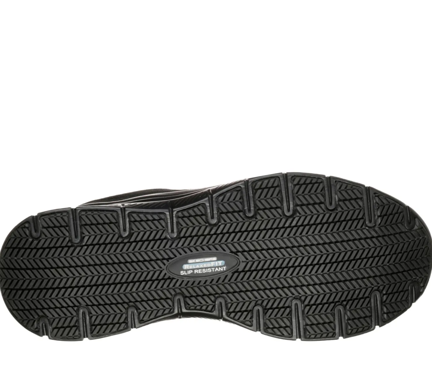 Work & Safety|Lace Up<SKECHERS Work Relaxed Fit: Flex Advantage - Bendon SR BLACK