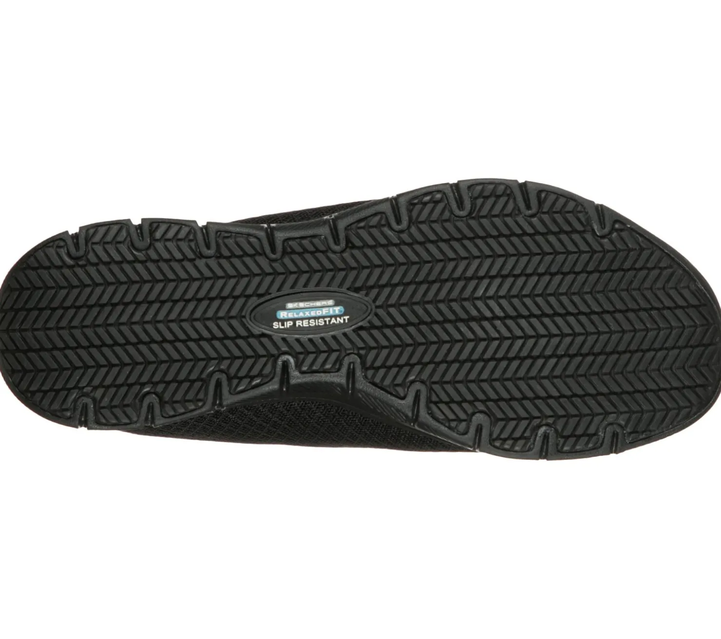 Work & Safety<SKECHERS Work Relaxed Fit: Ghenter - Bronaugh SR BLACK