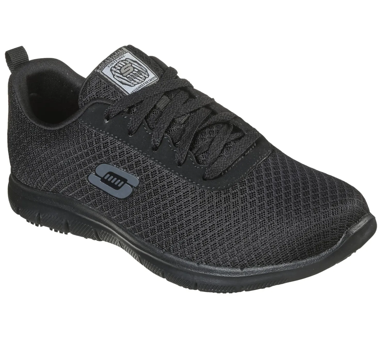 Work & Safety<SKECHERS Work Relaxed Fit: Ghenter - Bronaugh SR BLACK