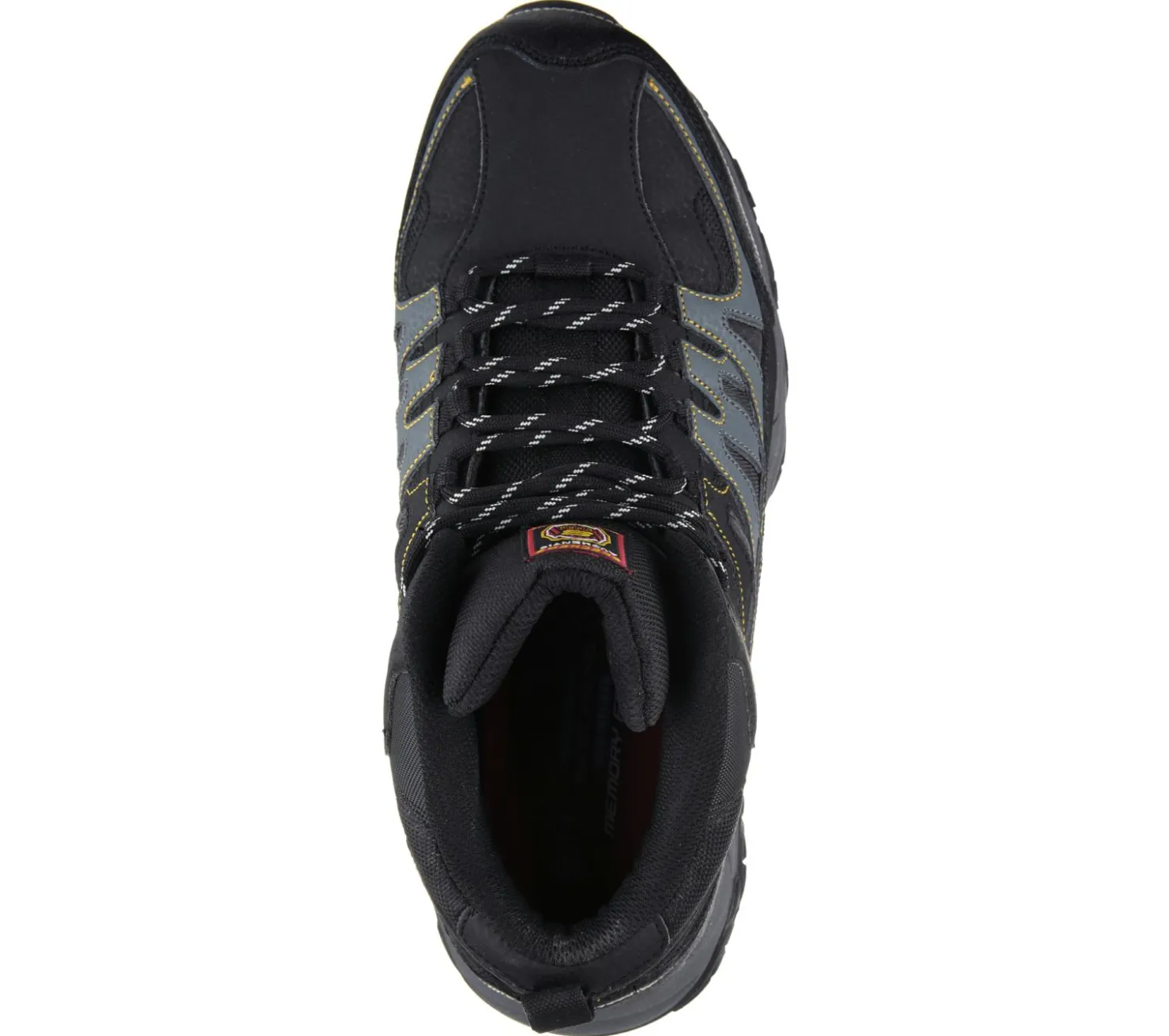 Work & Safety|Lace Up<SKECHERS Work Relaxed Fit: Holdredge - Rebem ST BLACK / CHARCOAL