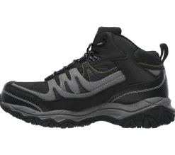 Work & Safety|Lace Up<SKECHERS Work Relaxed Fit: Holdredge - Rebem ST BLACK / CHARCOAL