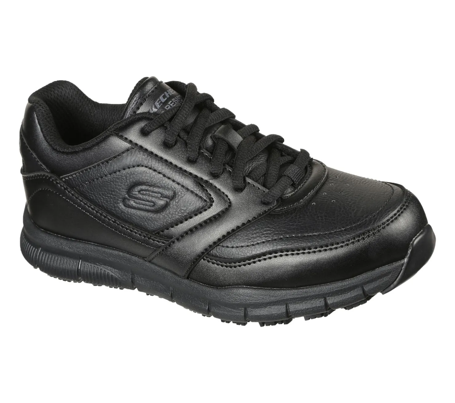 Work & Safety<SKECHERS Work Relaxed Fit: Nampa - Wyola SR BLACK