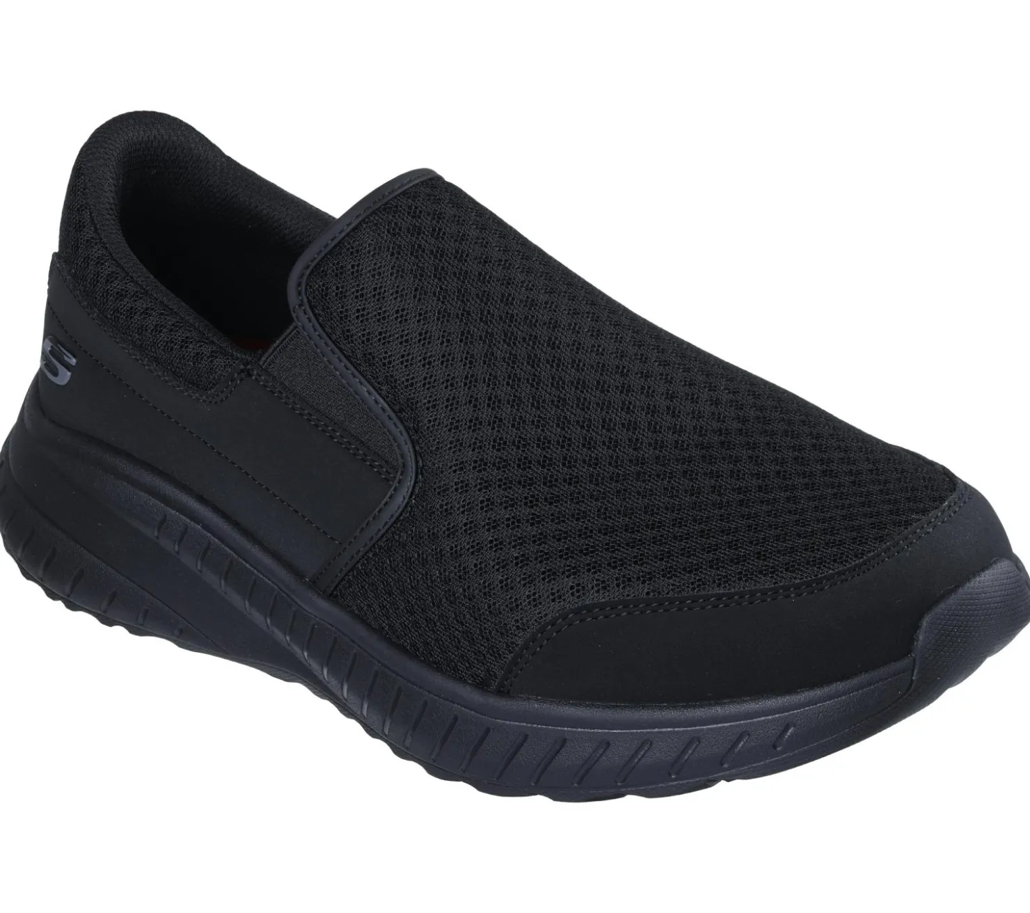 Work & Safety|Slip-Ons<SKECHERS Work Relaxed Fit: Squad Chaos SR - Urgran BLACK