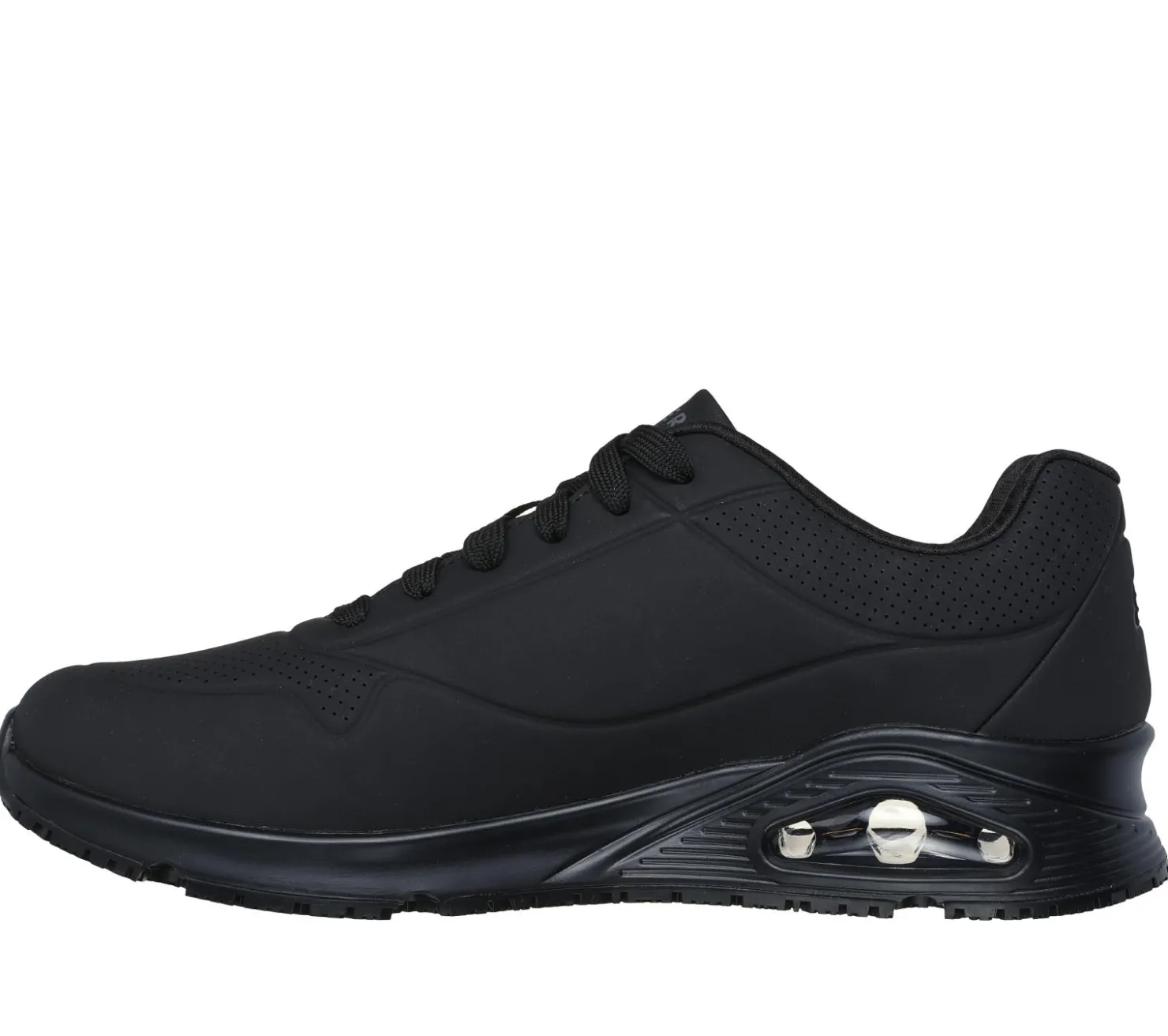 Work & Safety|Lace Up<SKECHERS Work Relaxed Fit: Uno SR - Sutal BLACK