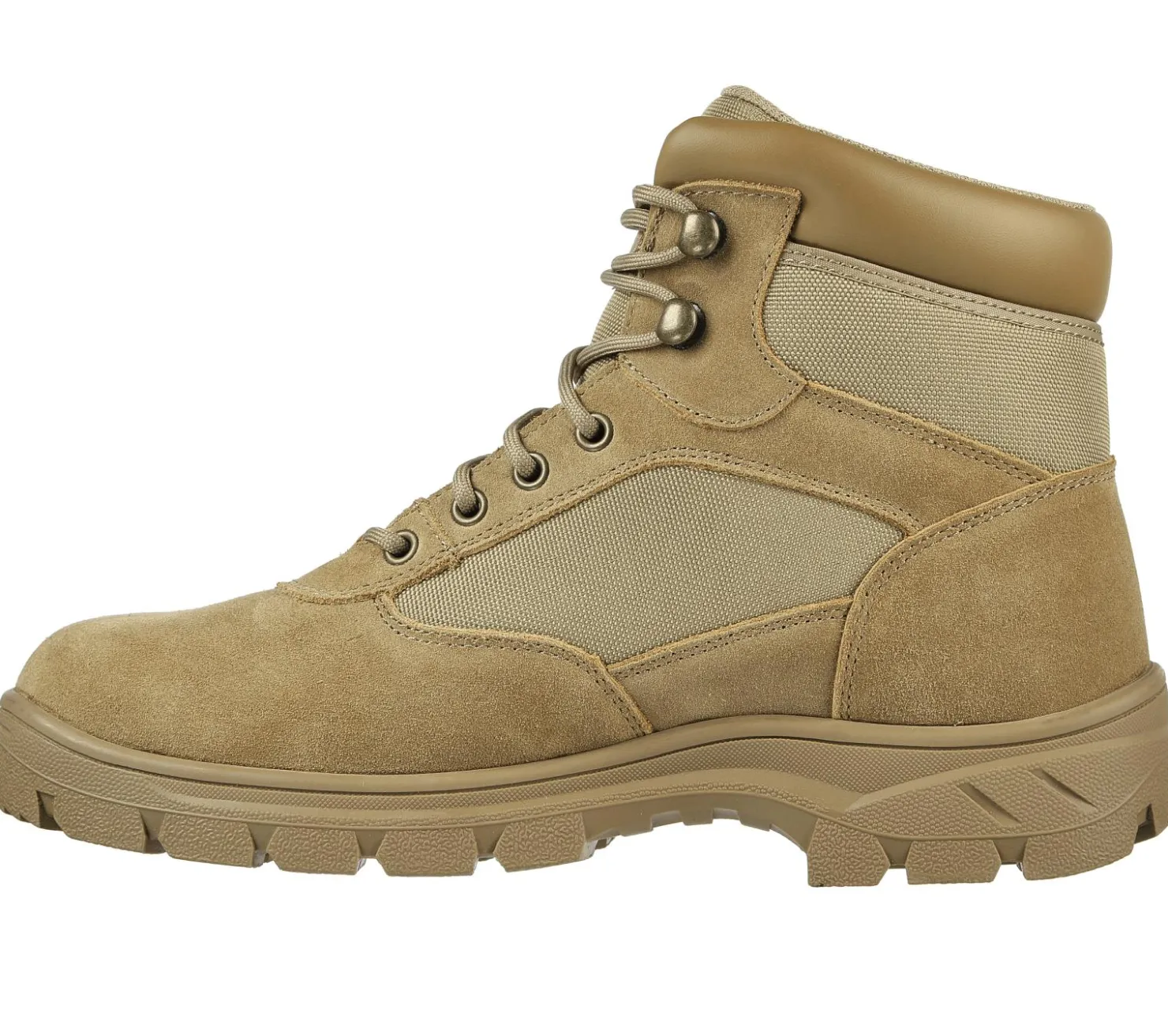 Work & Safety|Boots<SKECHERS Work Relaxed Fit: Wascana - Millit WP CAMEL