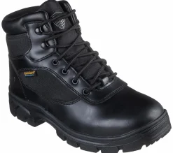 Work & Safety|Lace Up<SKECHERS Work Relaxed Fit: Wascana - Benen WP Tactical BLACK
