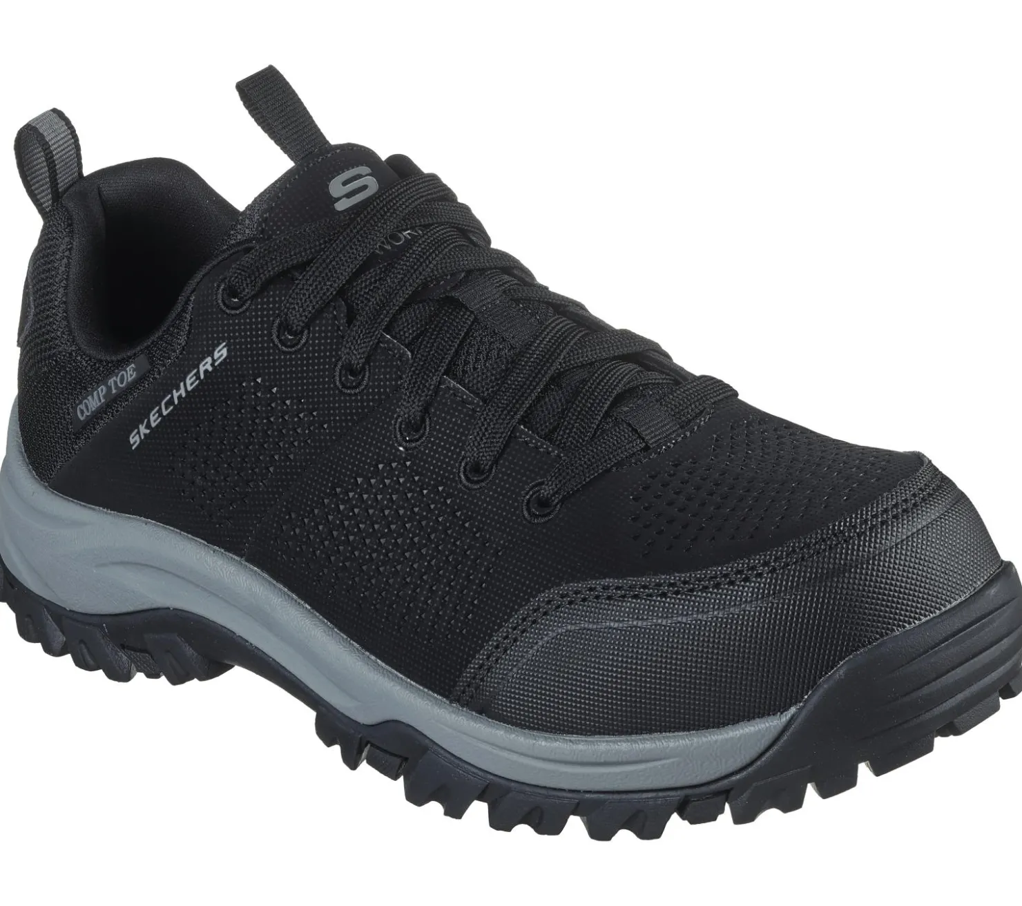 Work & Safety|Lace Up<SKECHERS Work: Relment - Byrin CT BLACK