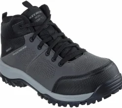 Work & Safety|Lace Up<SKECHERS Work: Relment - Erett CT CHARCOAL/BLACK