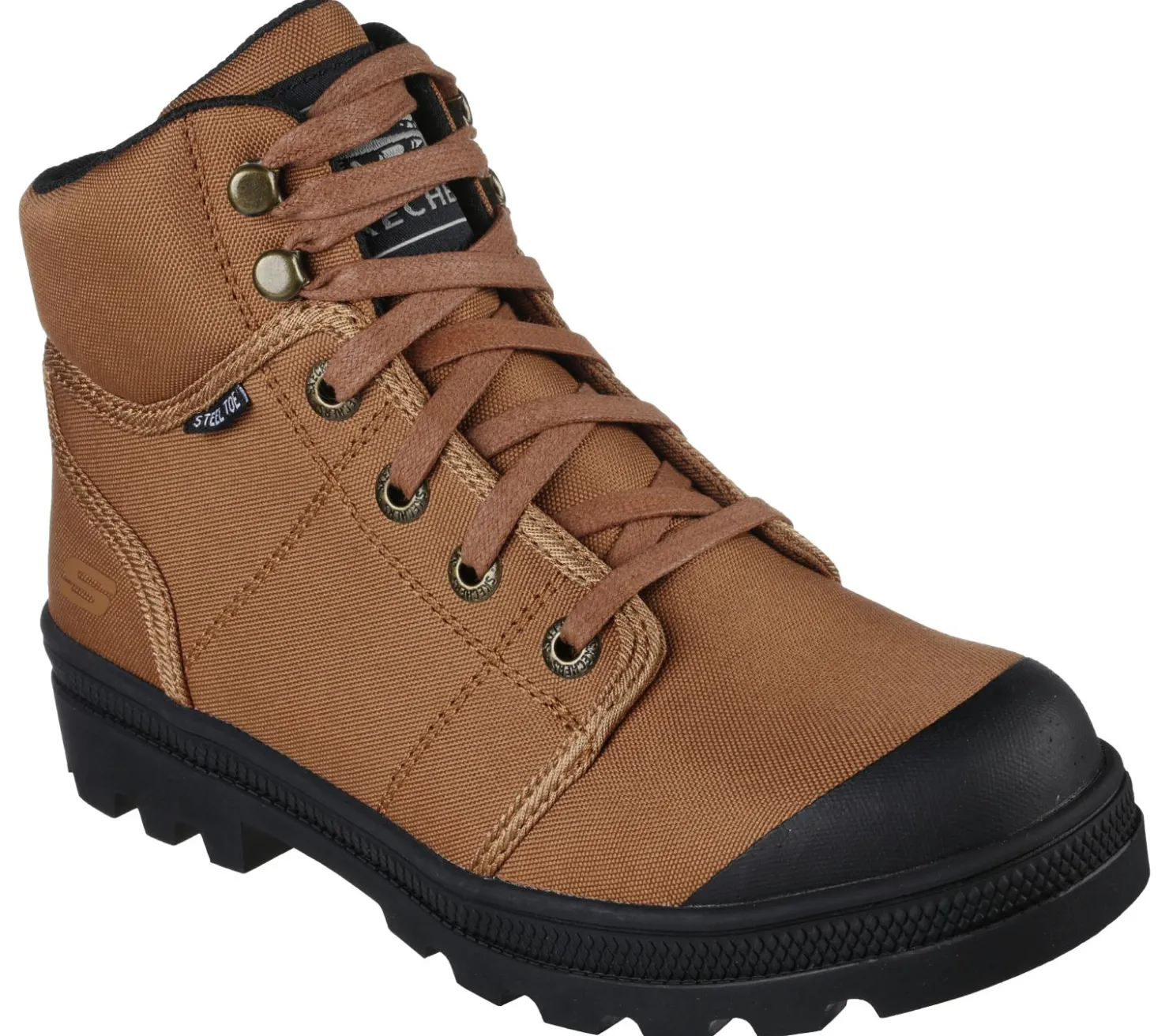 Work & Safety|Canvas Shoes<SKECHERS Work: Rotund - Darragh ST RUST