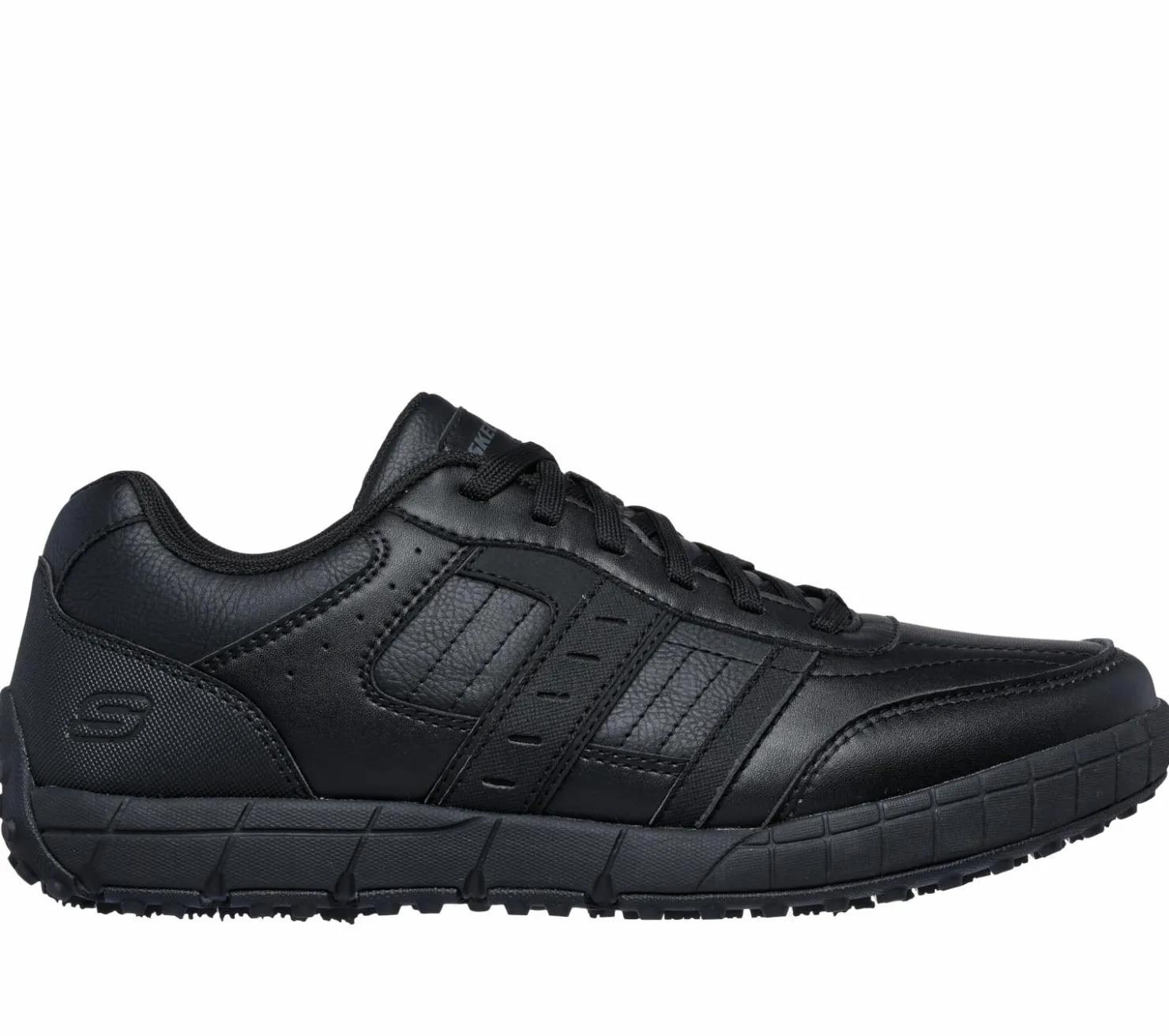 Work & Safety<SKECHERS Work Slip Resistant: Elston 2.0 BLACK
