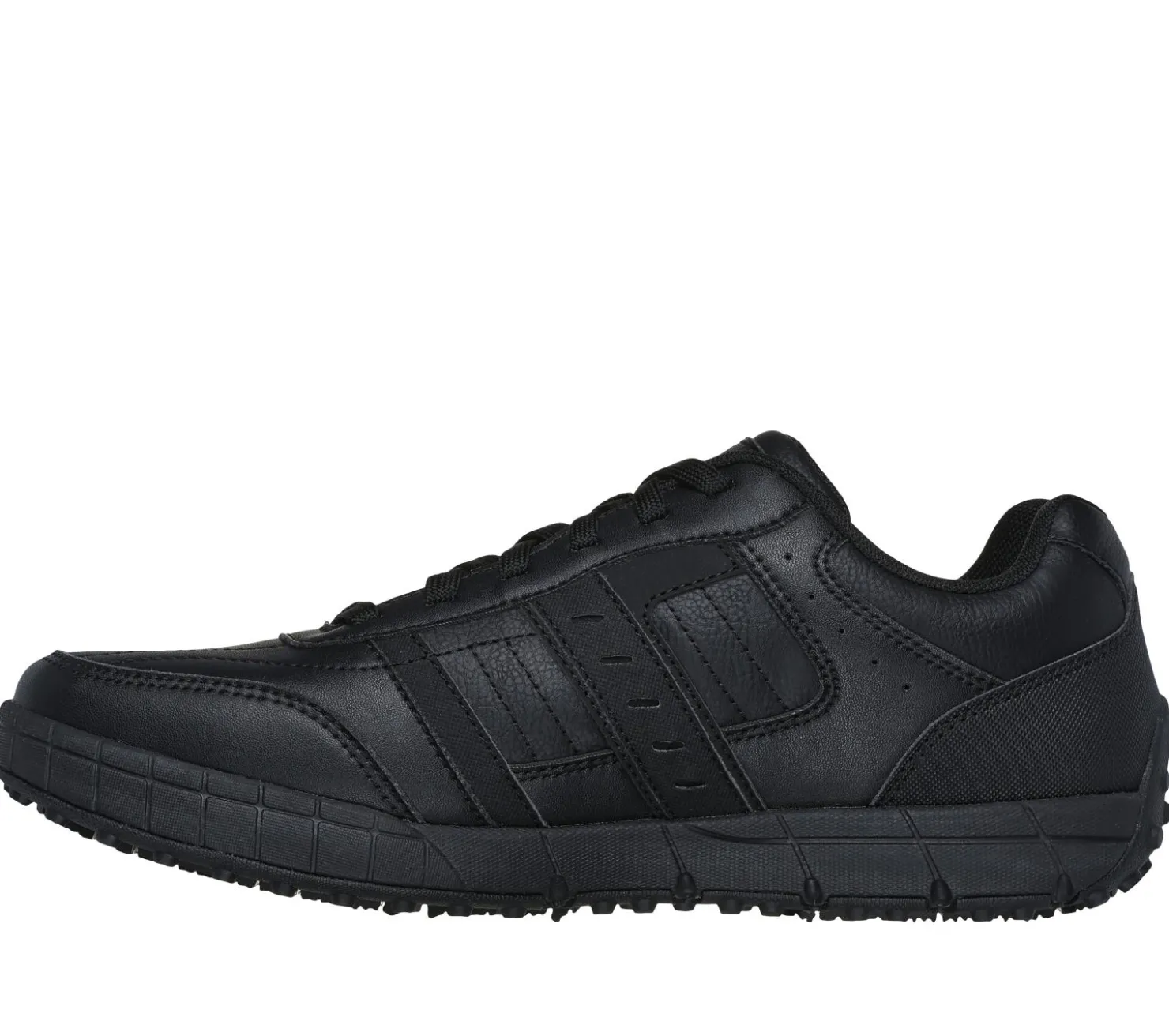 Work & Safety<SKECHERS Work Slip Resistant: Elston 2.0 BLACK