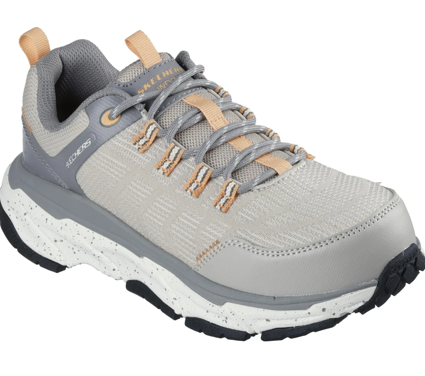 Work & Safety<SKECHERS Work Slip-Resistant: D'Lux Journey SR - Nixxy DARK NATURAL