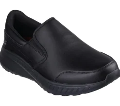 Work & Safety<SKECHERS Work Slip-Resistant Relaxed Fit: Squad Chaos - Rockrath BLACK