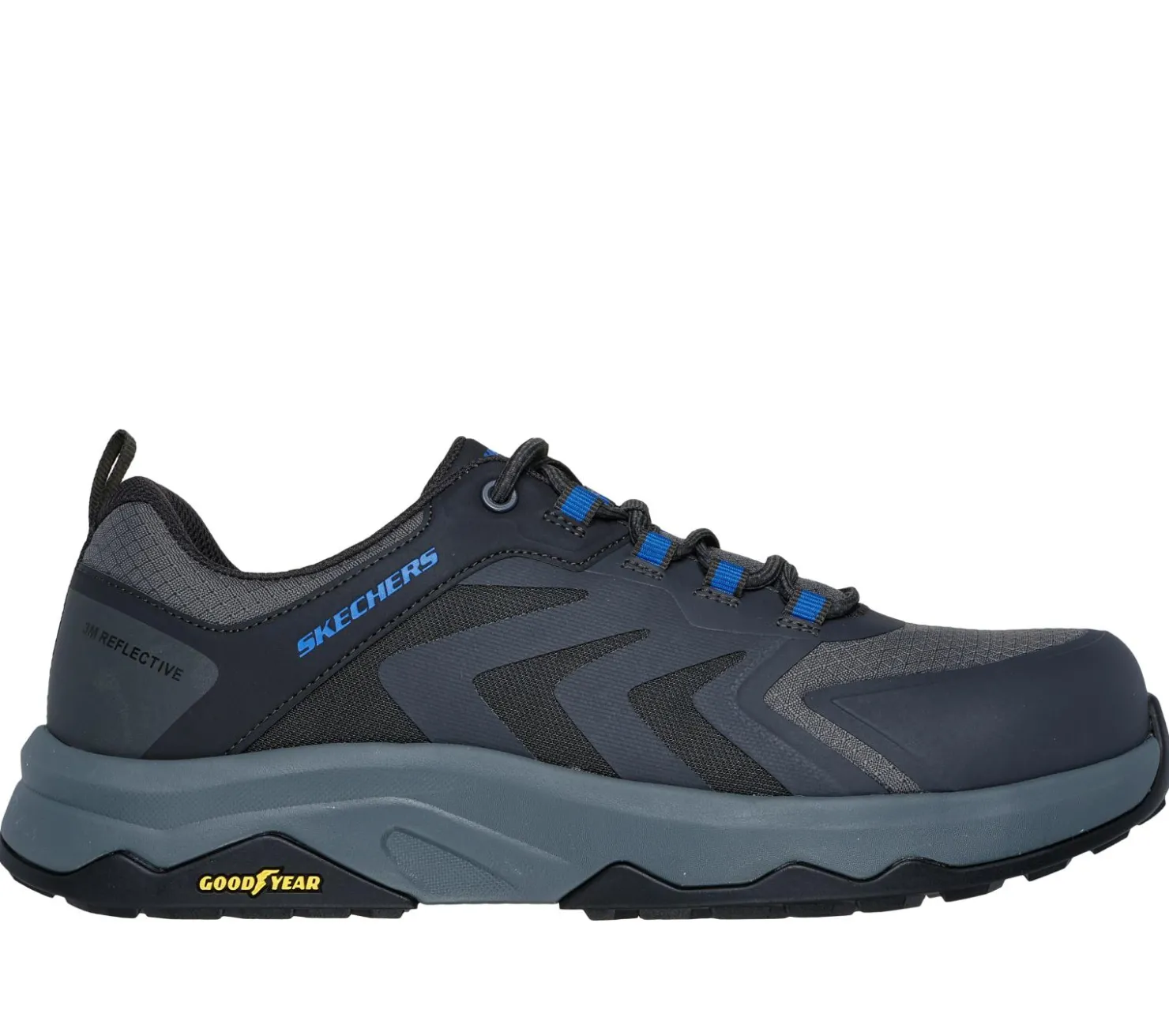 Work & Safety|Lace Up<SKECHERS Work: Speed-Flex Trekker CHARCOAL
