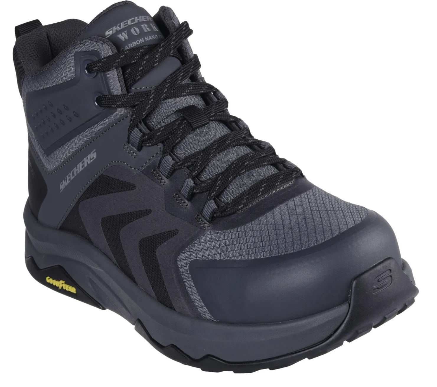Boots<SKECHERS Work: Speed-Flex Trekker CHARCOAL