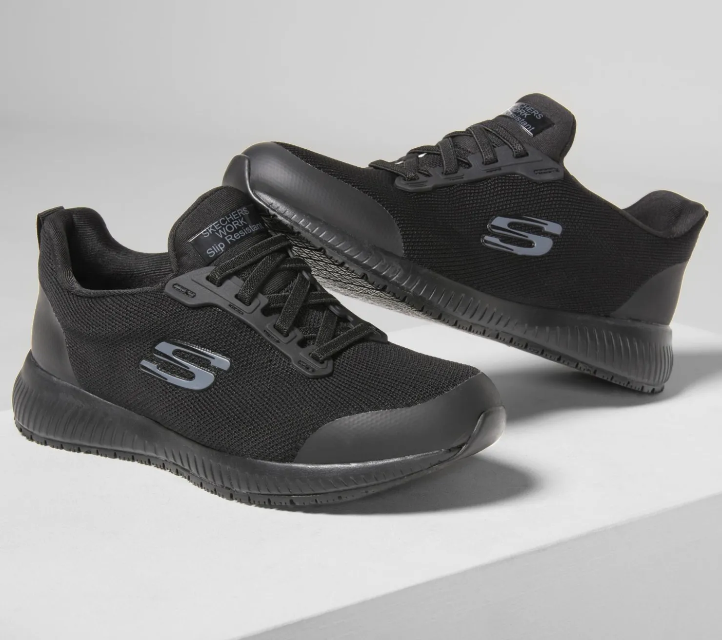 Work & Safety<SKECHERS Work: Squad SR BLACK