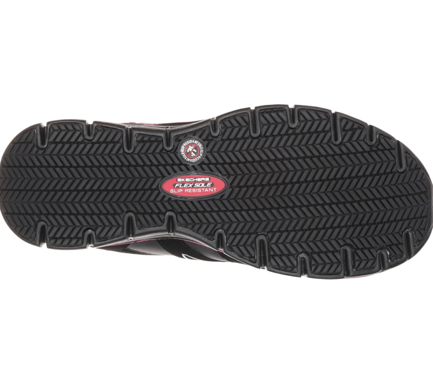 Work & Safety<SKECHERS Work: Synergy - Sandlot Alloy Toe BLACK / PINK