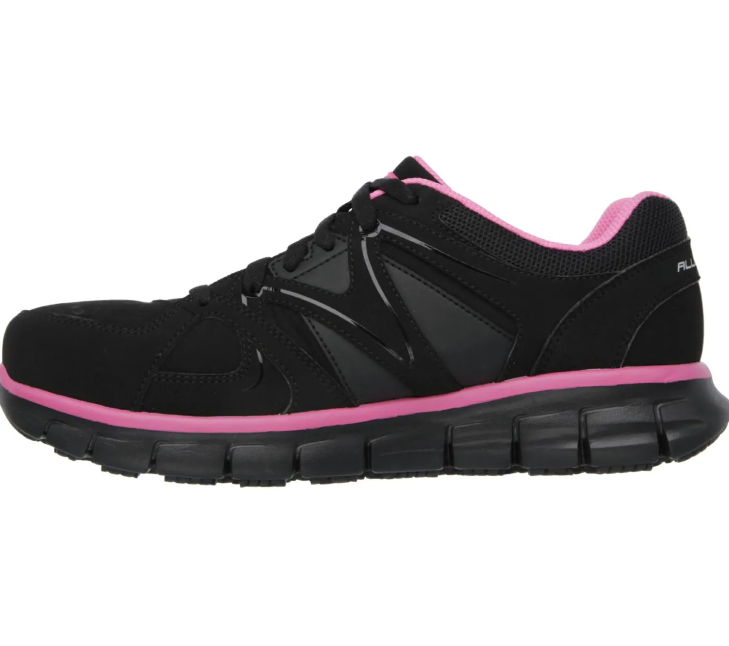 Work & Safety<SKECHERS Work: Synergy - Sandlot Alloy Toe BLACK / PINK