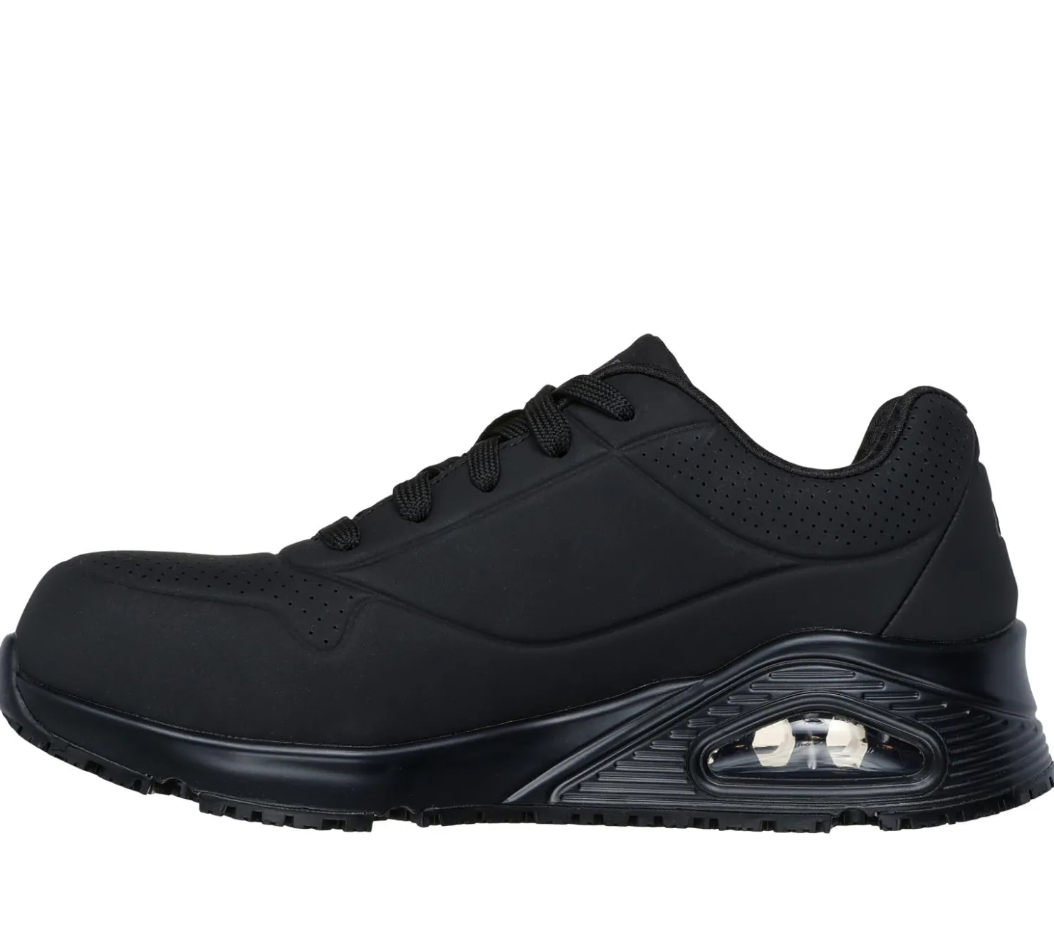 Work & Safety<SKECHERS Work: Uno SR - Deloney BLACK