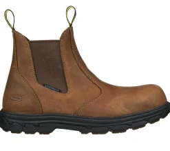 Work & Safety|Boots<SKECHERS Work: Vicksburk - Sorrin BROWN