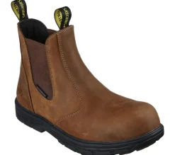 Work & Safety|Boots<SKECHERS Work: Vicksburk - Sorrin BROWN