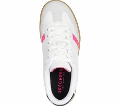 Lace Ups|Athletic Shoes & Sneakers<SKECHERS Zinger Street WHT / BLACK / PINK